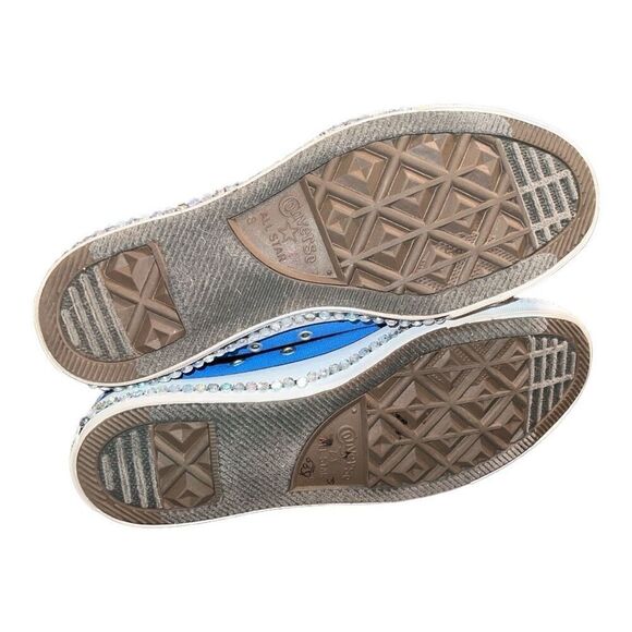 Crystallized Florida Gators Converse Bling-Custom-made men’s 8 woman’s 10 - Picture 4 of 6